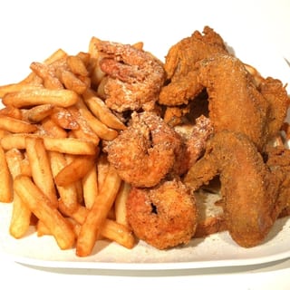 Shrimp & Wings Platter