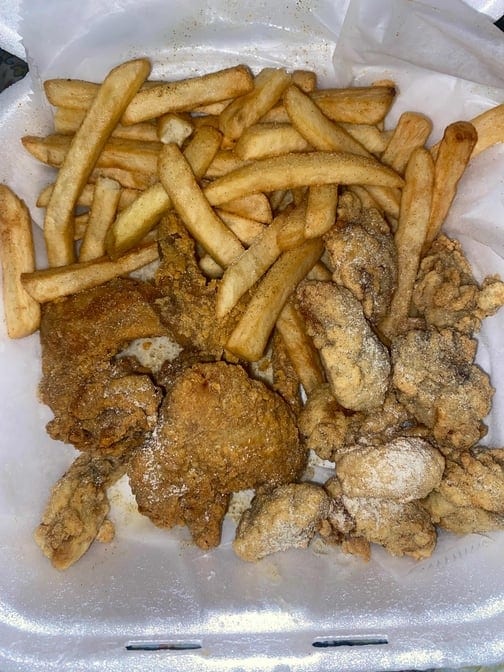 Wings & Oyster Platter.
