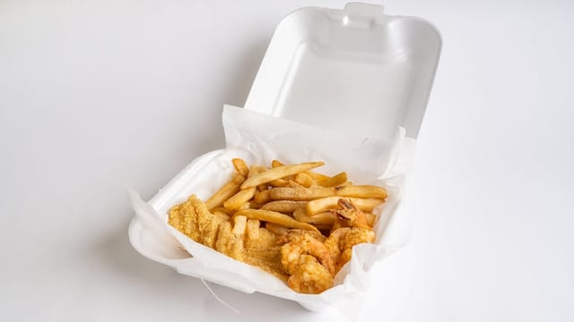 Com # 9 Catfish & Shrimp.