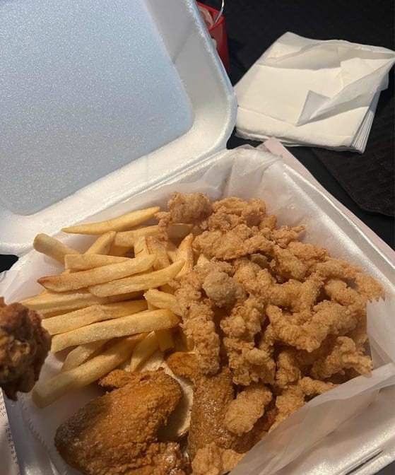 Conch & Wings Platter.