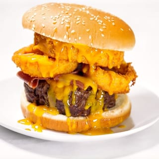 Golden Cowboy Burger