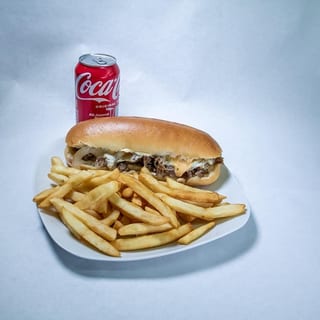 Com # 10  Philly Cheese Steak