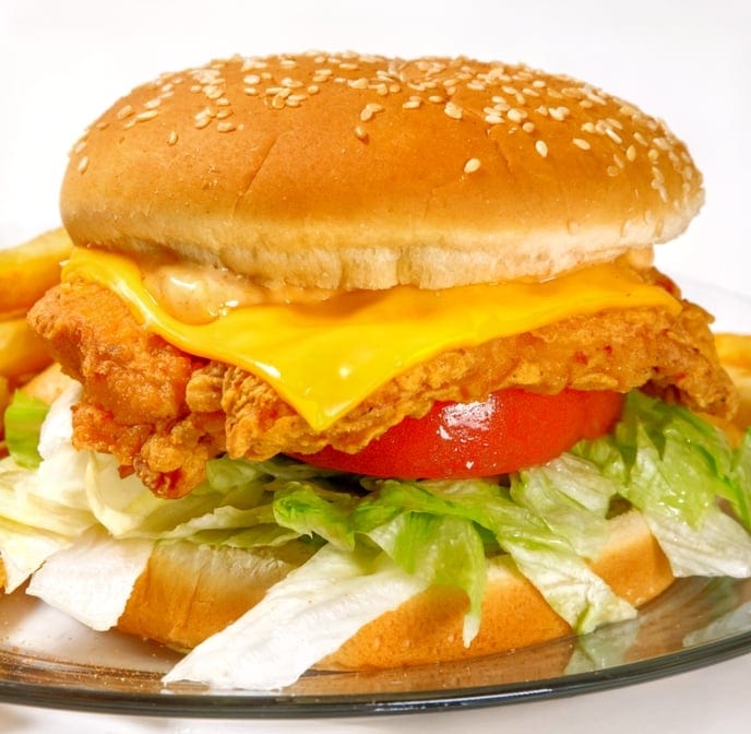Crispy Chicken Sandwich.