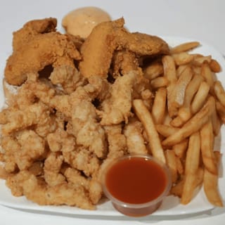 Quarter Lb Conch & Three Wings