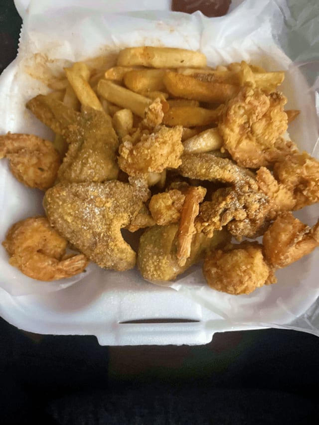 Three Wings & Ten Shrimp.