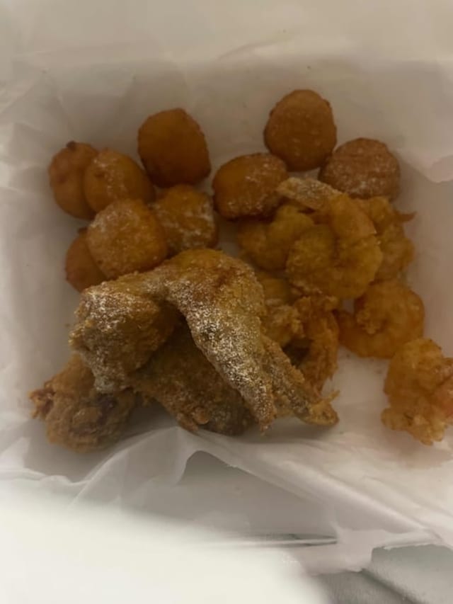 Wings & Shrimp.