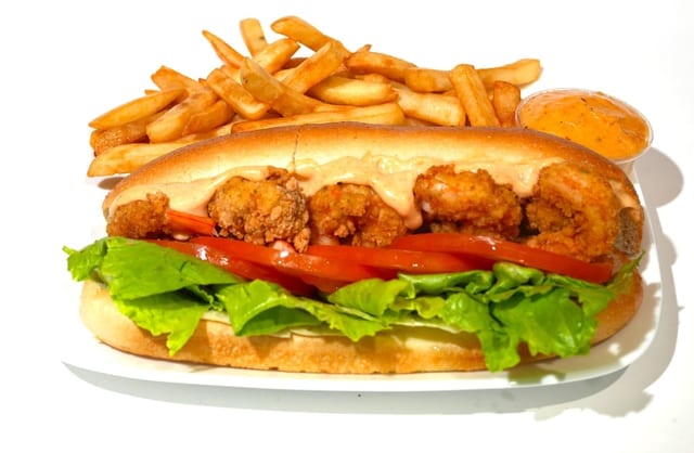 PoBoy Shrimp Meal.
