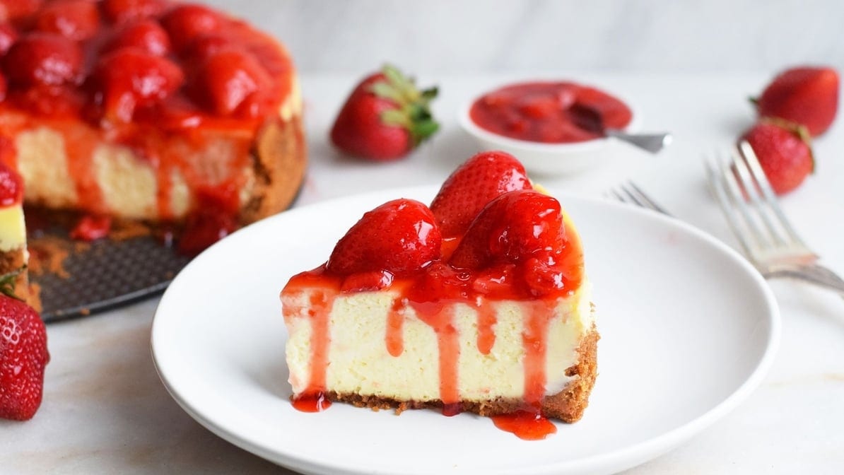 Strawberry Cheese Cake.