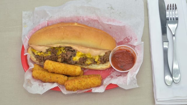 Philly Cheese Steak Sub.