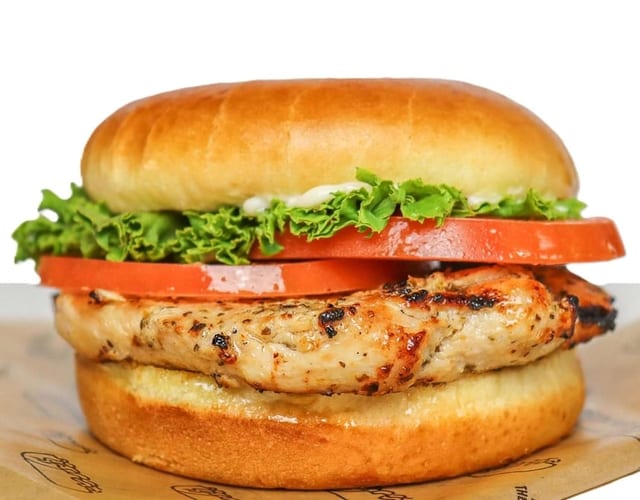 Quickie's Chicken Burger.
