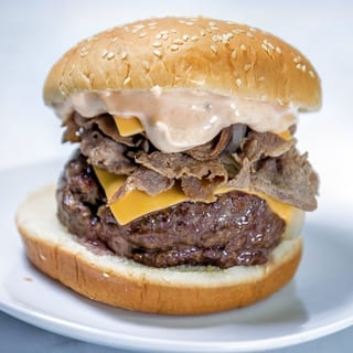 Cheese Steak Burger