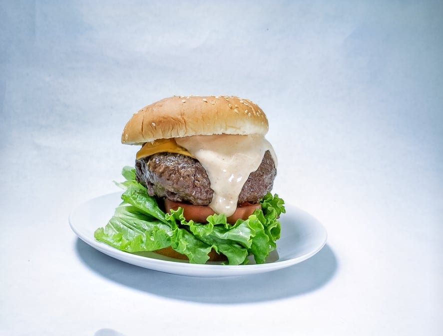 Quickie's Original Burger.