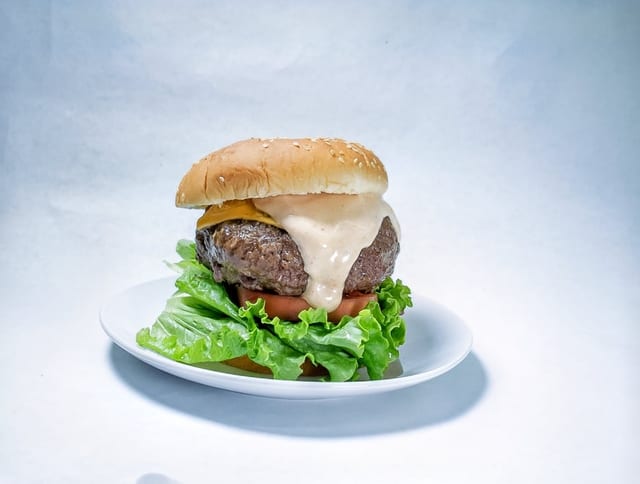 Quickie's Original Burger.