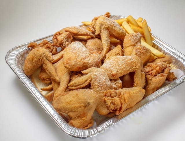 Com # 8 Whole Wings.