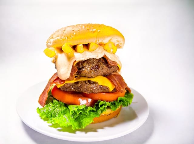 Double Stacker Burger.