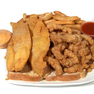 Quarter Lb Conch & Two Fish