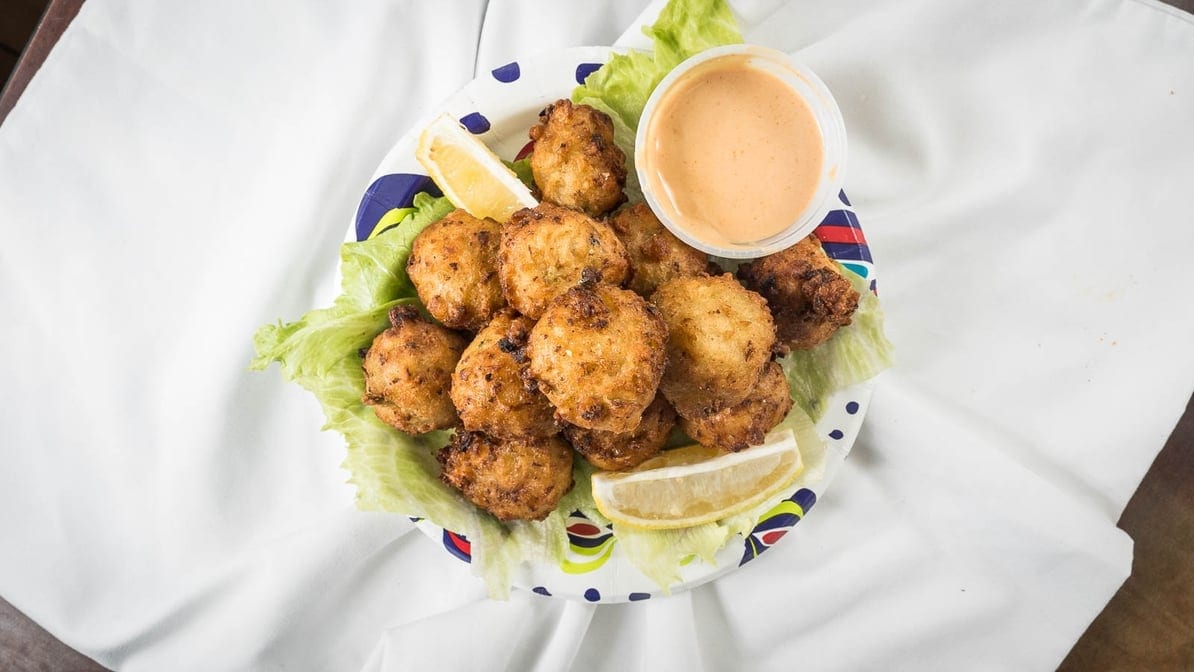 Conch Fritter Balls.