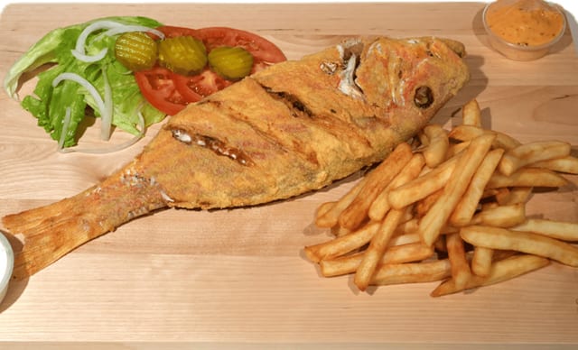 Whole Snapper.