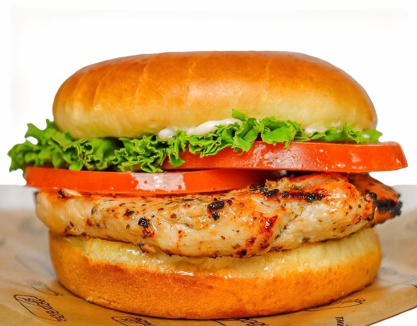 Grilled Chicken Sandwich.