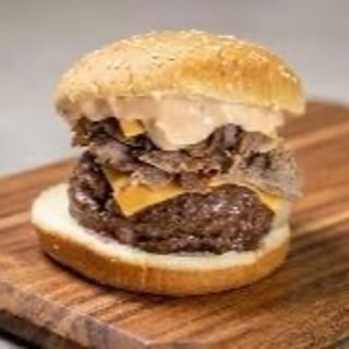 Cheese Steak Burger