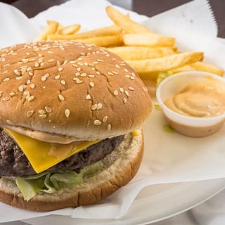 Cheese Steak Burger